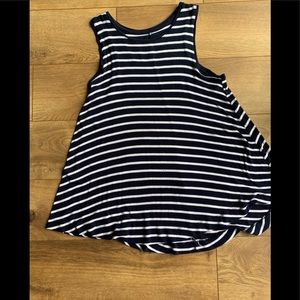 Merona striped XS girls tank top